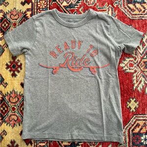 Crewcuts Gray 'Ready to Ride' Kids T-Shirt